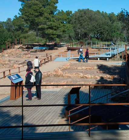 Seguiment i assessorament arqueològic dels treballs d’adequació del poblat ibèric de Sant Sebastià de la Guarda (Palafrugell).